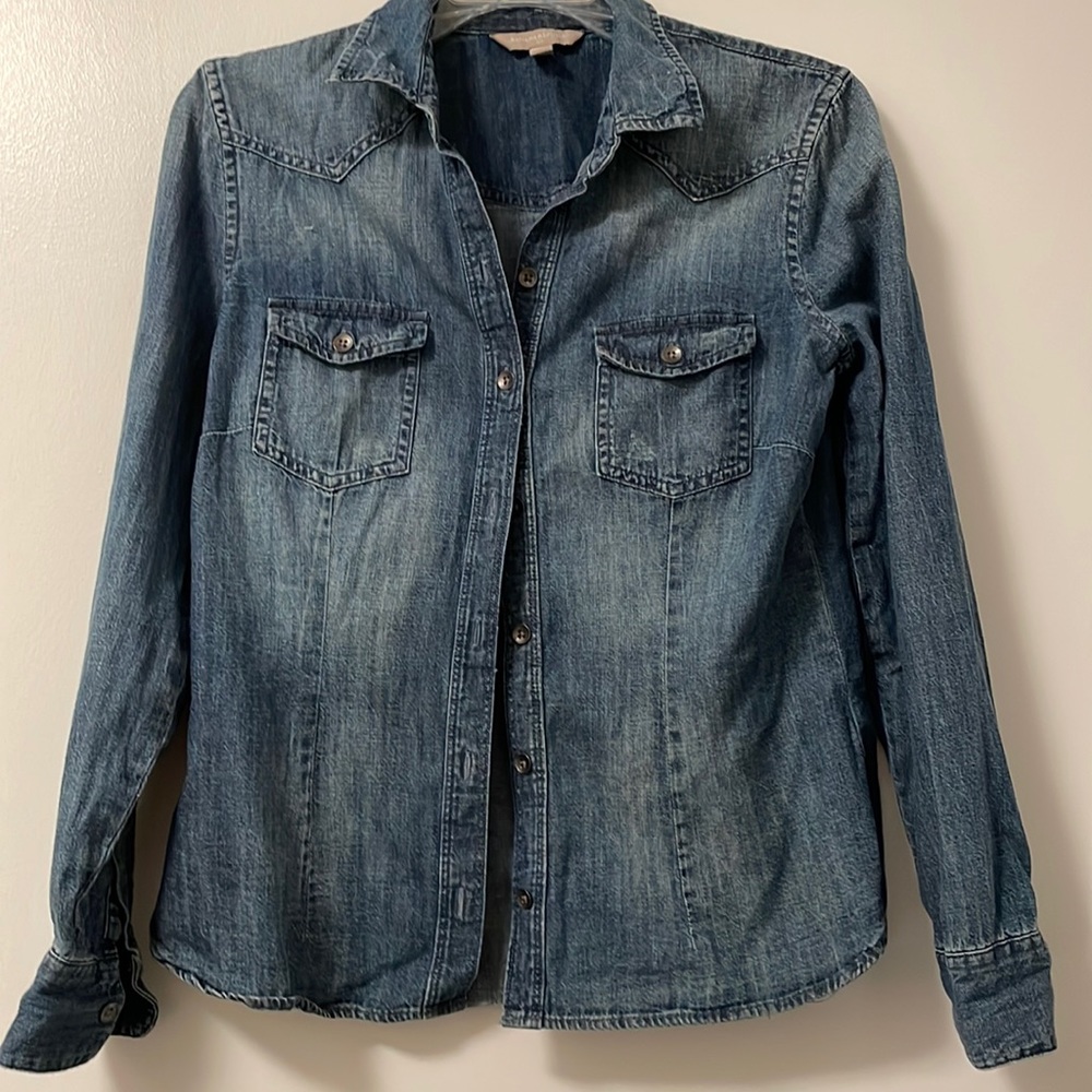 Western denim shirt. Size XS